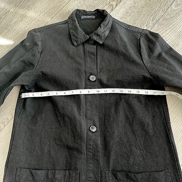 Brandy Melville - Black Cotton Button Up - Picture 7 of 9